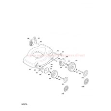 WHEEL SUSPENSION spare parts