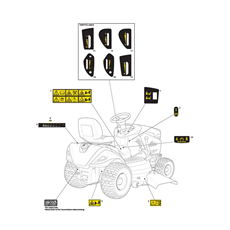 SAFETY LABELS spare parts