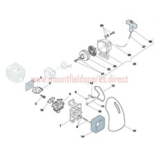 Handle-transmission spare parts