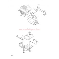 2125M ENGINE (GGP) spare parts