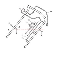 Handle, Upper Part spare parts