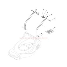 Handle, Lower Part spare parts