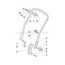 Handle, Lower Part spare parts
