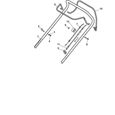 HANDLE , UPPER PART spare parts