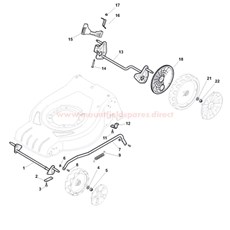 Deck And Height Adjusting spare parts