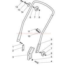 Handle, Lower Part spare parts