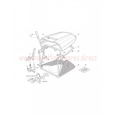 Ride-on 102-122 Grasscatcher - High End spare parts