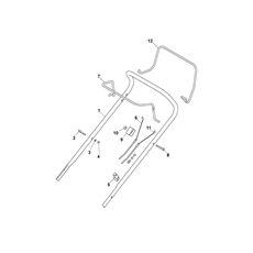 HANDLE , UPPER PART spare parts