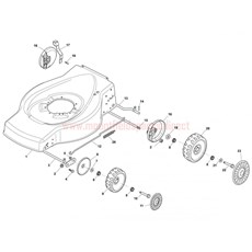 Chassis-Wheels And Height Adjusting spare parts