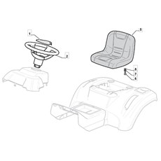 Seat and Steering Wheel spare parts