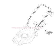 Handle, Lower Part spare parts
