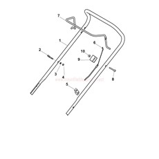 Handle, Upper Part spare parts