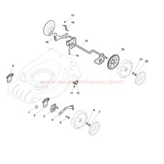 Deck And Height Adjusting spare parts
