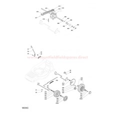 WHEEL SUSPENSION TRANSMISSION spare parts