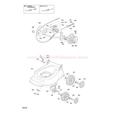 WHEEL SUSPENSION TRANSMISSION spare parts
