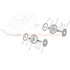 Wheel and Hub Cap spare parts