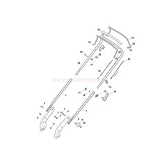 Handle, Lower Part spare parts
