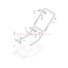 Handle, Lower Part spare parts