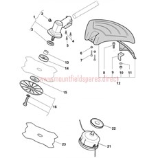 Gear case spare parts