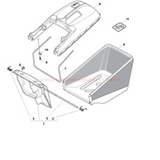 Plastic Grass-Catcher spare parts