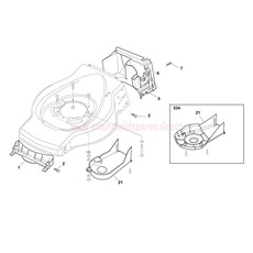 Front and Rear Conveyor Assy's spare parts