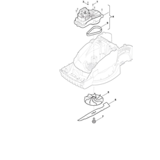 ELECTRIC MOTOR / BLADE spare parts