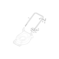 HANDLE , LOWER PART spare parts