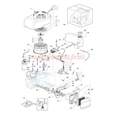 Engine - GGP WBE0701ES spare parts