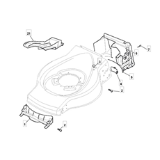 Front Conveyor Assy spare parts