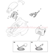 Battery and Charger spare parts