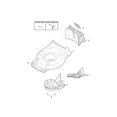 Deck without Brackets spare parts