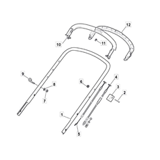 Handle, Upper Part spare parts