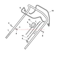 Handle, Upper Part spare parts