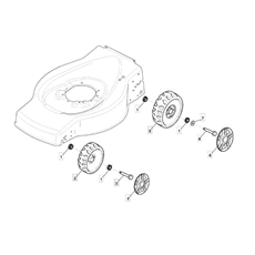 Wheels and Hub Caps spare parts