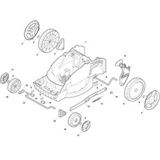 Deck and Height Adjusting spare parts