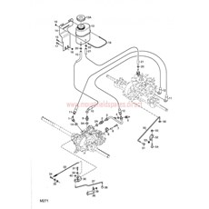 4155H TRANSMISSION 4WD (hydraulic parts) spare parts