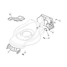 Front Conveyor Assy spare parts