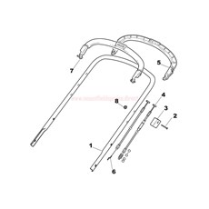 Handle, Upper Part spare parts