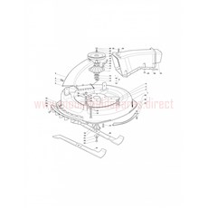 Ride-on 72 Cutting Plate spare parts