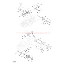 WHEEL SUSPENSION TRANSMISSION spare parts