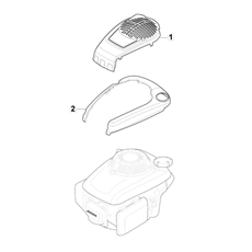Honda Engine Cover spare parts