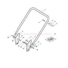 Handle, Lower Part (ERGO Version) spare parts