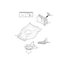 DECK WITHOUT BRACKETS spare parts