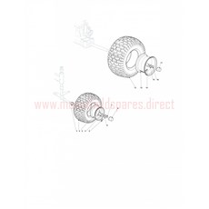 Ride-on 90 - 92 Wheels spare parts