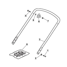 Handle, Lower Part spare parts