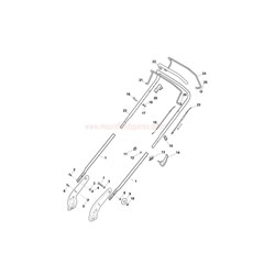 Handle, Lower, Upper Part and Controls spare parts