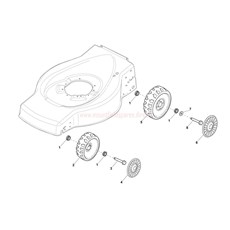 Wheel and Hub Cap spare parts