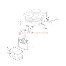 ENGINE (Honda 16 HP) spare parts