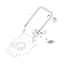Handle, Lower Part spare parts