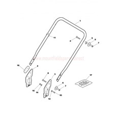 Handle, Lower Part spare parts